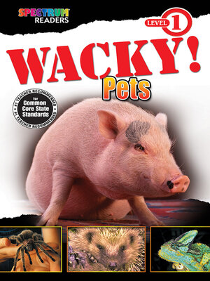 cover image of Wacky! Pets